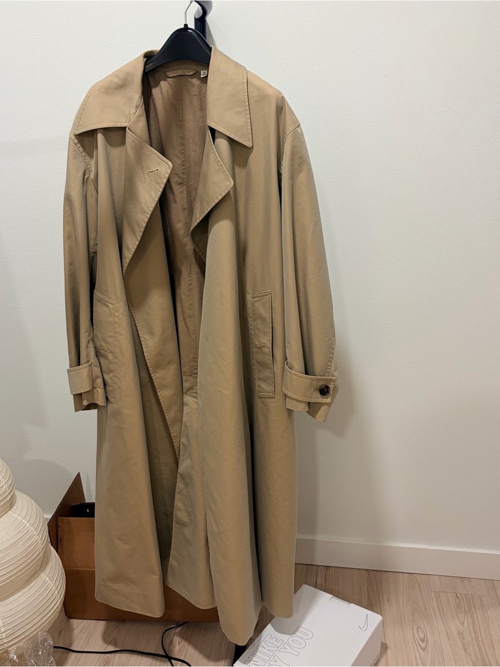 Uniqlo U trench coat